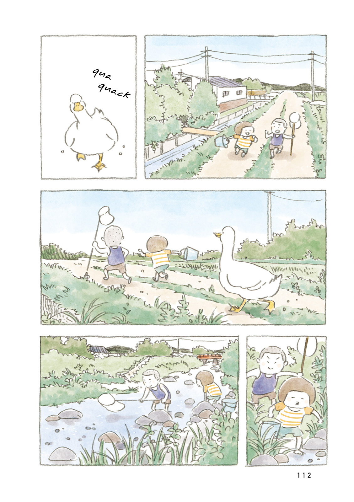 Little Ken And A Cat. Sometimes A Duck - Vol.1 Chapter 13: The Crabs And The Duck