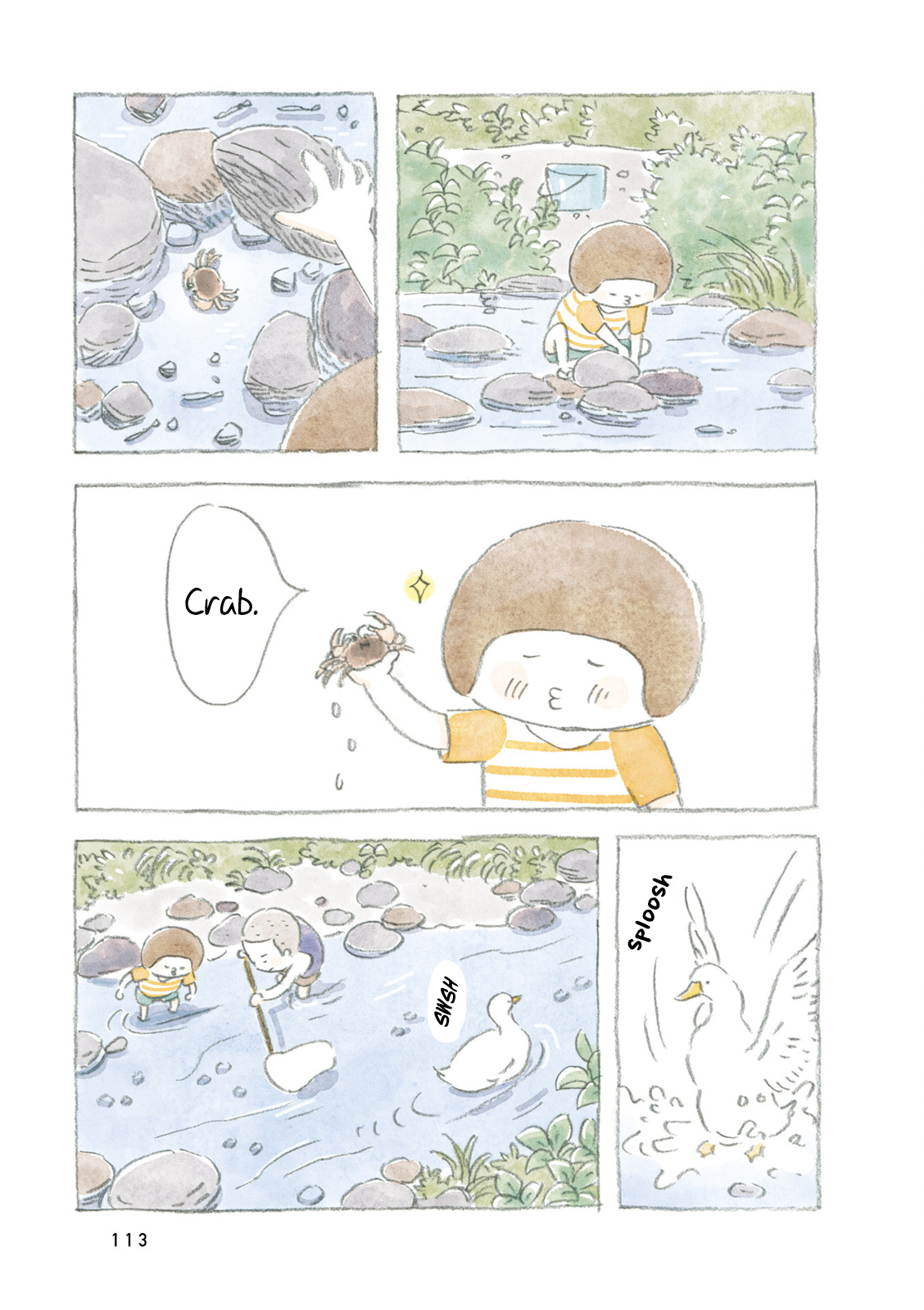 Little Ken And A Cat. Sometimes A Duck - Vol.1 Chapter 13: The Crabs And The Duck