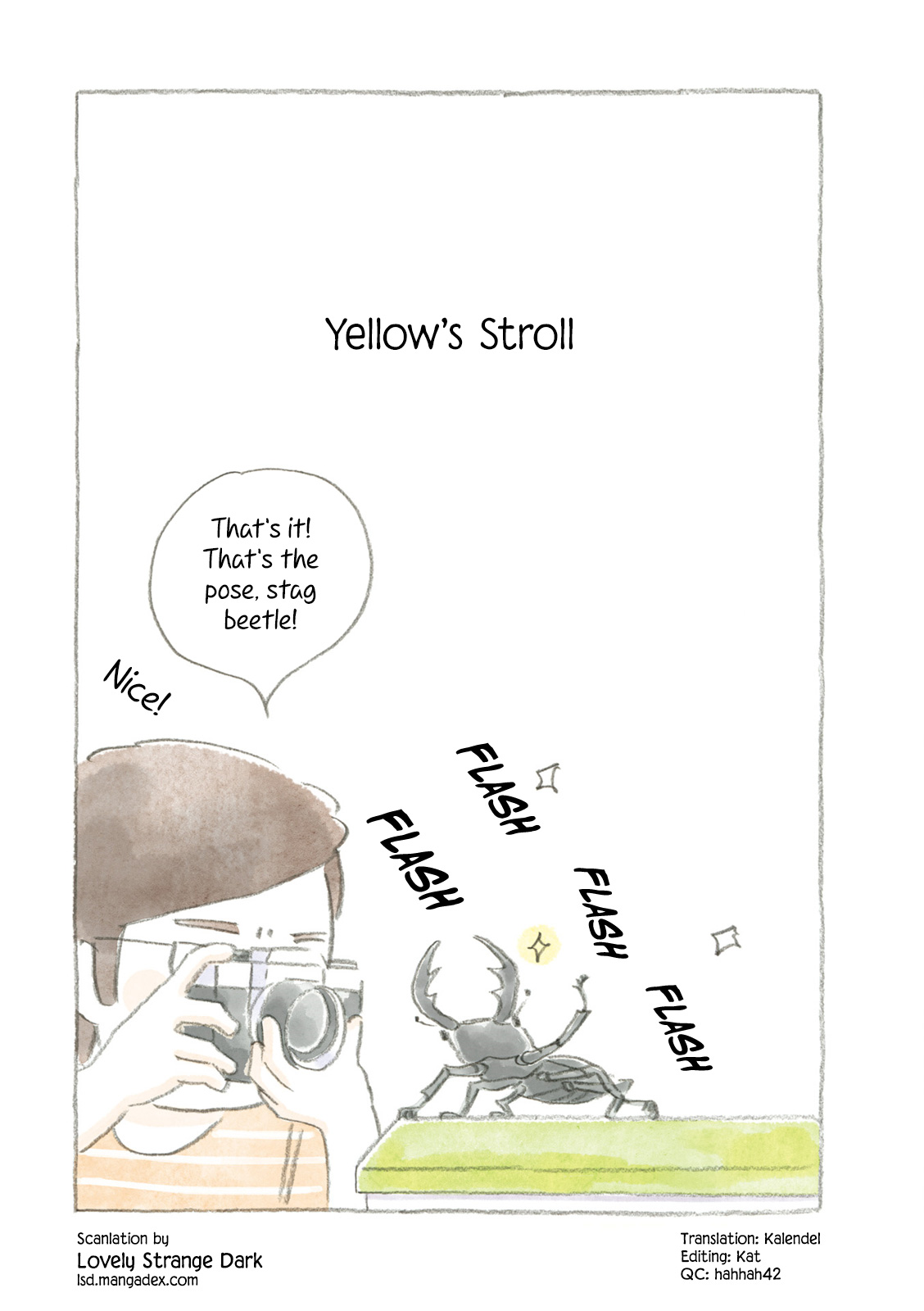 Little Ken And A Cat. Sometimes A Duck - Vol.1 Chapter 15: Yellow S Stroll