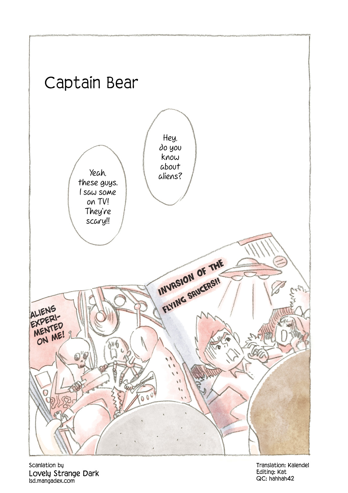 Little Ken And A Cat. Sometimes A Duck - Vol.1 Chapter 14: Captain Bear