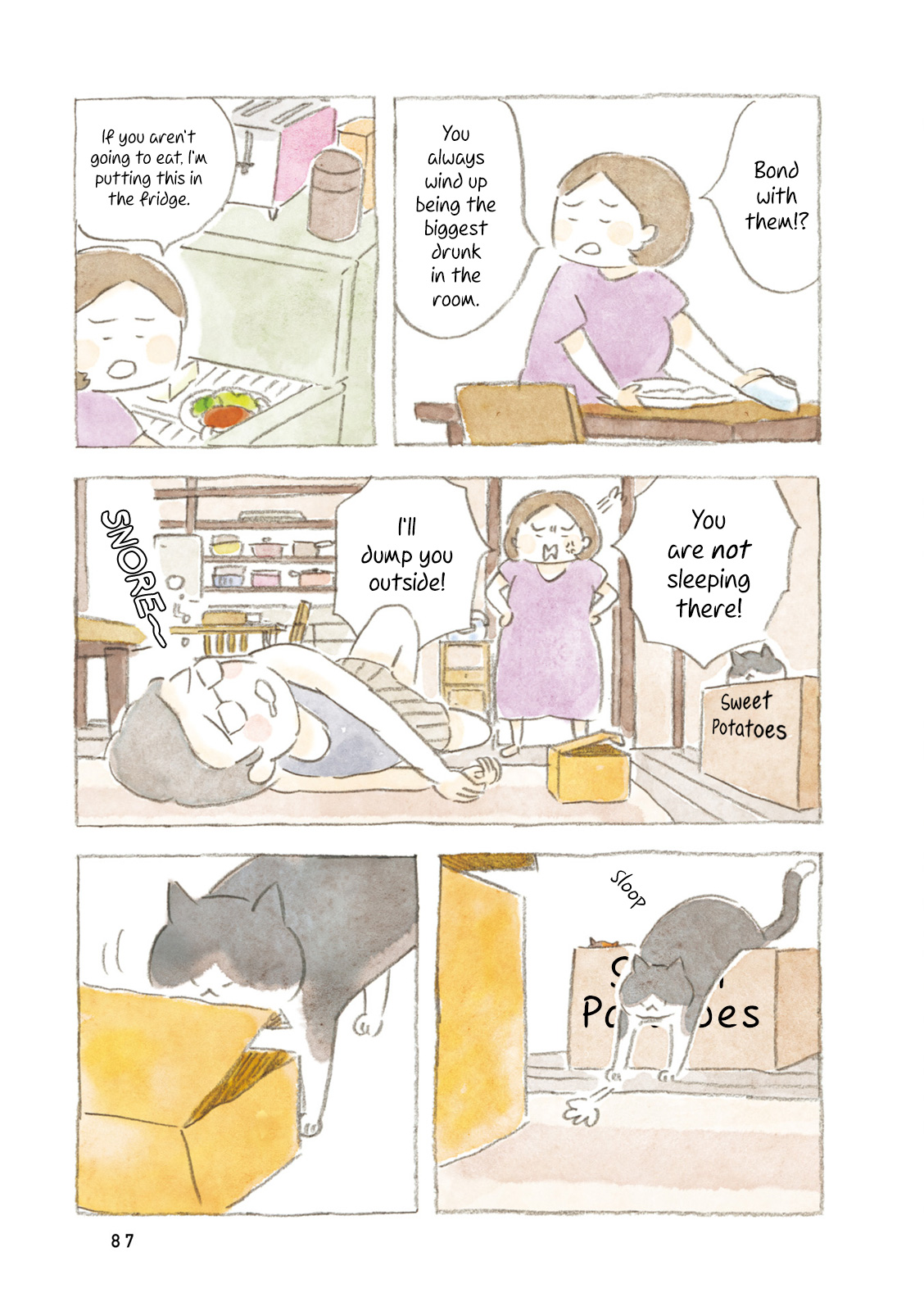 Little Ken And A Cat. Sometimes A Duck - Vol.1 Chapter 10: A Tipsy Dad