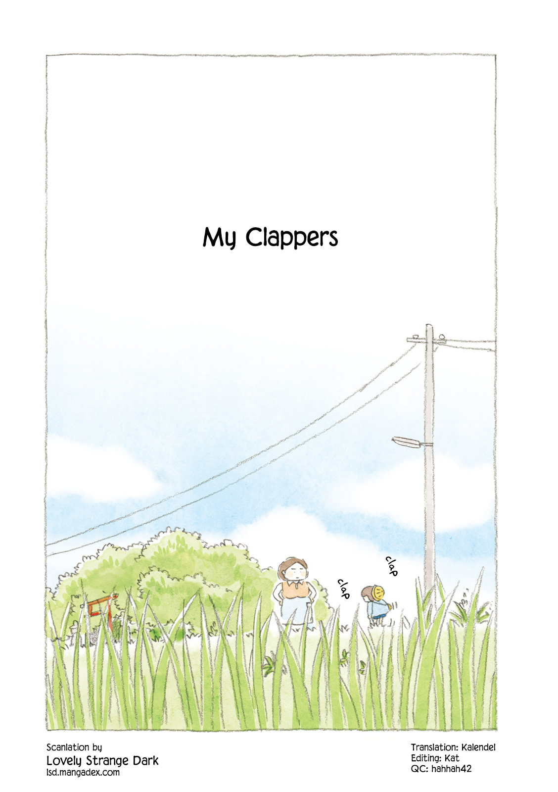 Little Ken And A Cat. Sometimes A Duck - Vol.1 Chapter 5: My Clappers