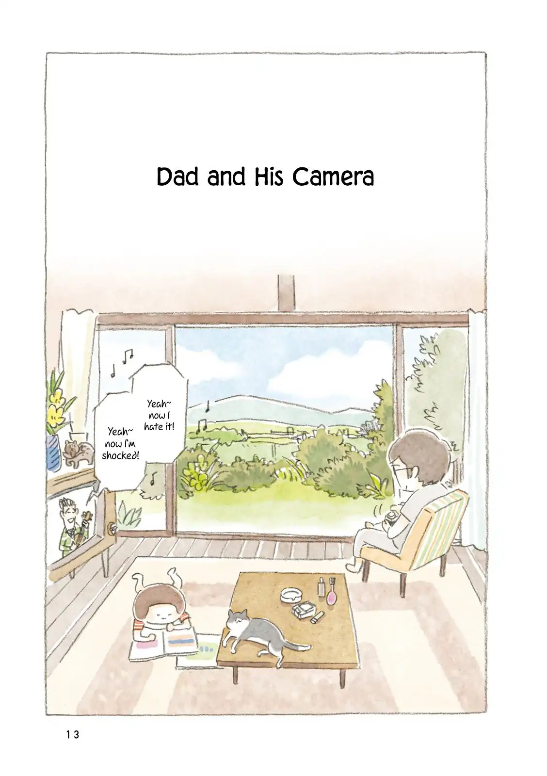 Little Ken And A Cat. Sometimes A Duck - Chapter 2: Dad And His Camera