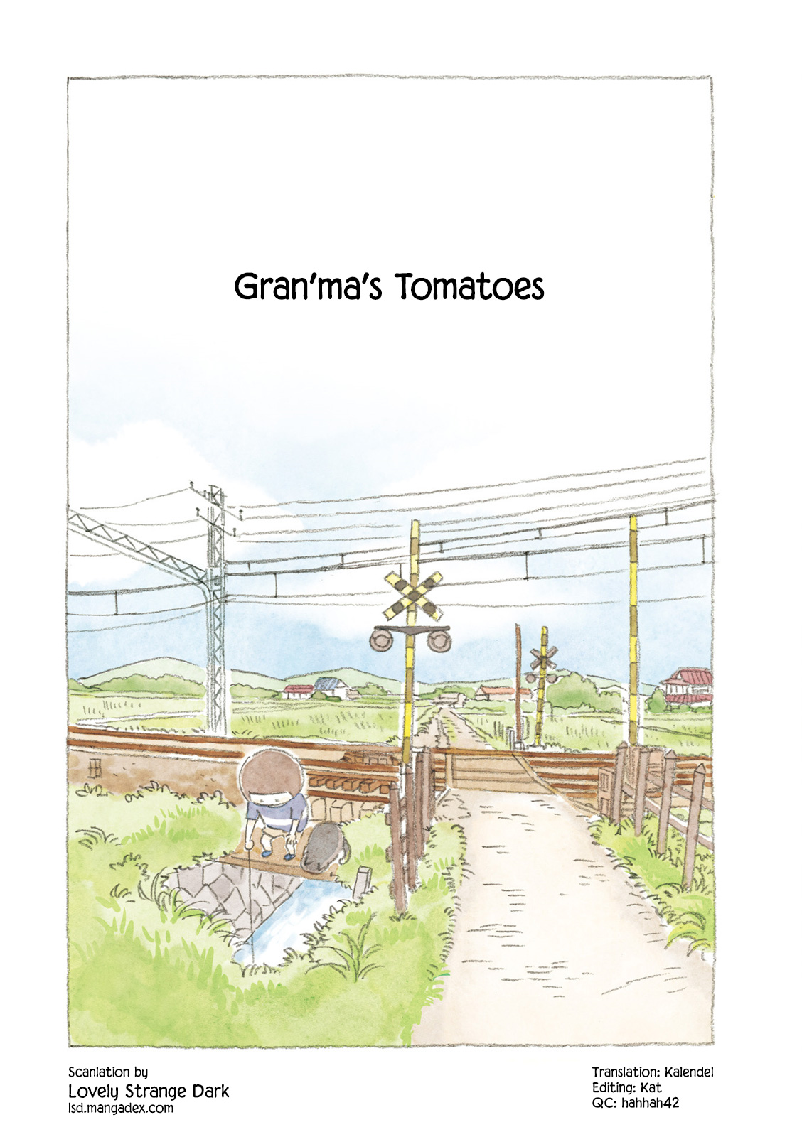 Little Ken And A Cat. Sometimes A Duck - Vol.1 Chapter 6: Gran Ma S Tomatoes