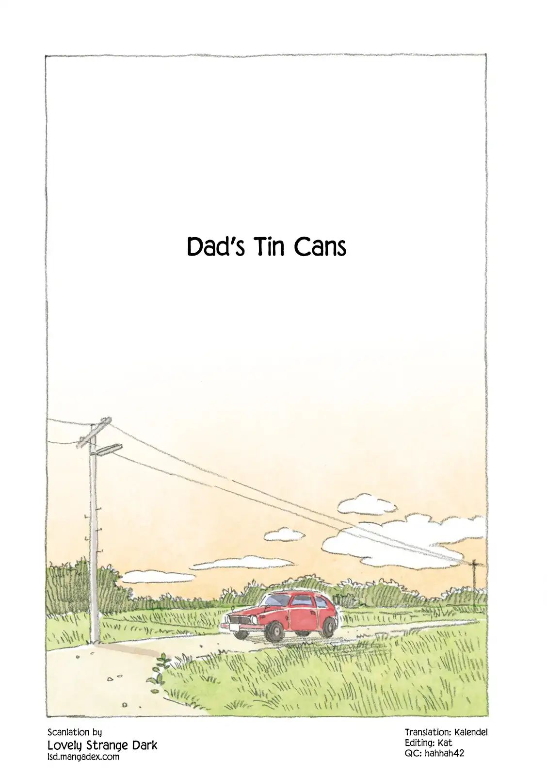 Little Ken And A Cat. Sometimes A Duck - Chapter 3: Dad S Tin Cans