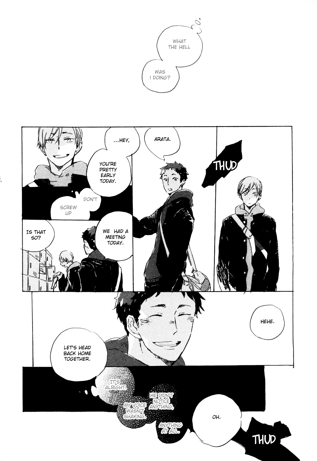 Kurayami Ni Strobe - Chapter 0 : [Oneshot]