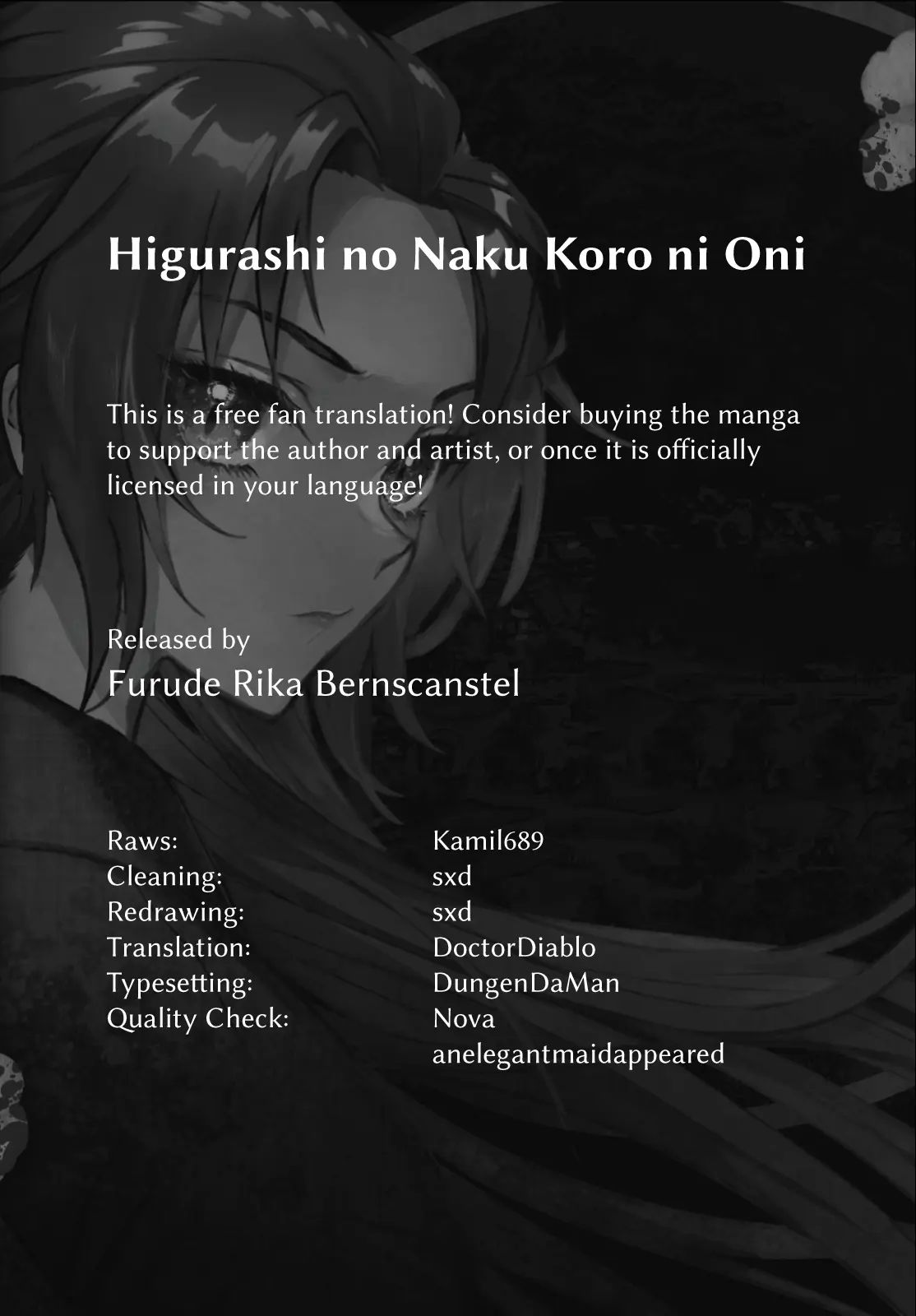 Higurashi No Naku Koro Ni Oni - Vol.3 Chapter 19