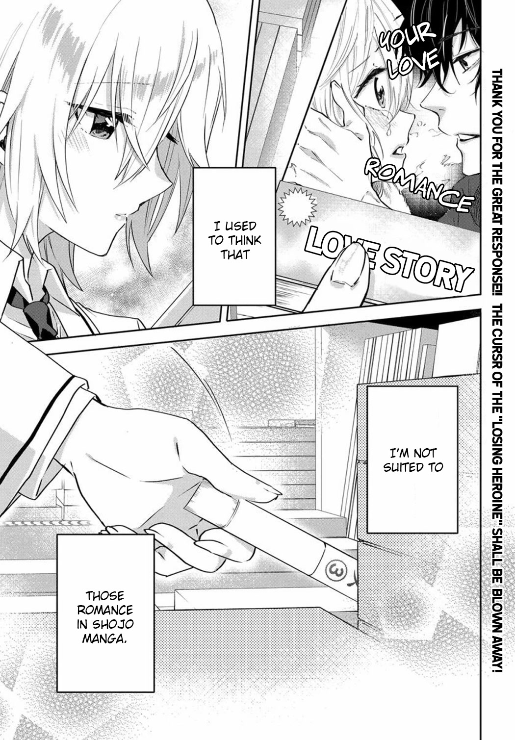 Since I’ve Entered The World Of Romantic Comedy Manga, I’ll Do My Best To Make The Losing Heroine Happy - Chapter 2