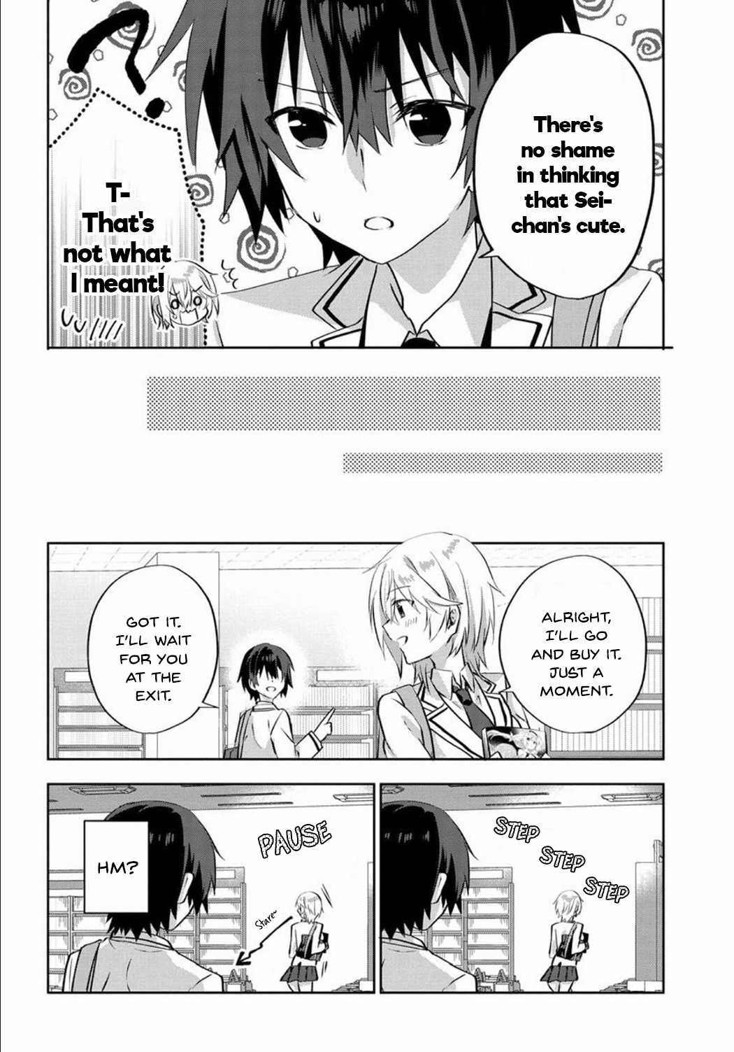 Since I’ve Entered The World Of Romantic Comedy Manga, I’ll Do My Best To Make The Losing Heroine Happy - Chapter 5.1