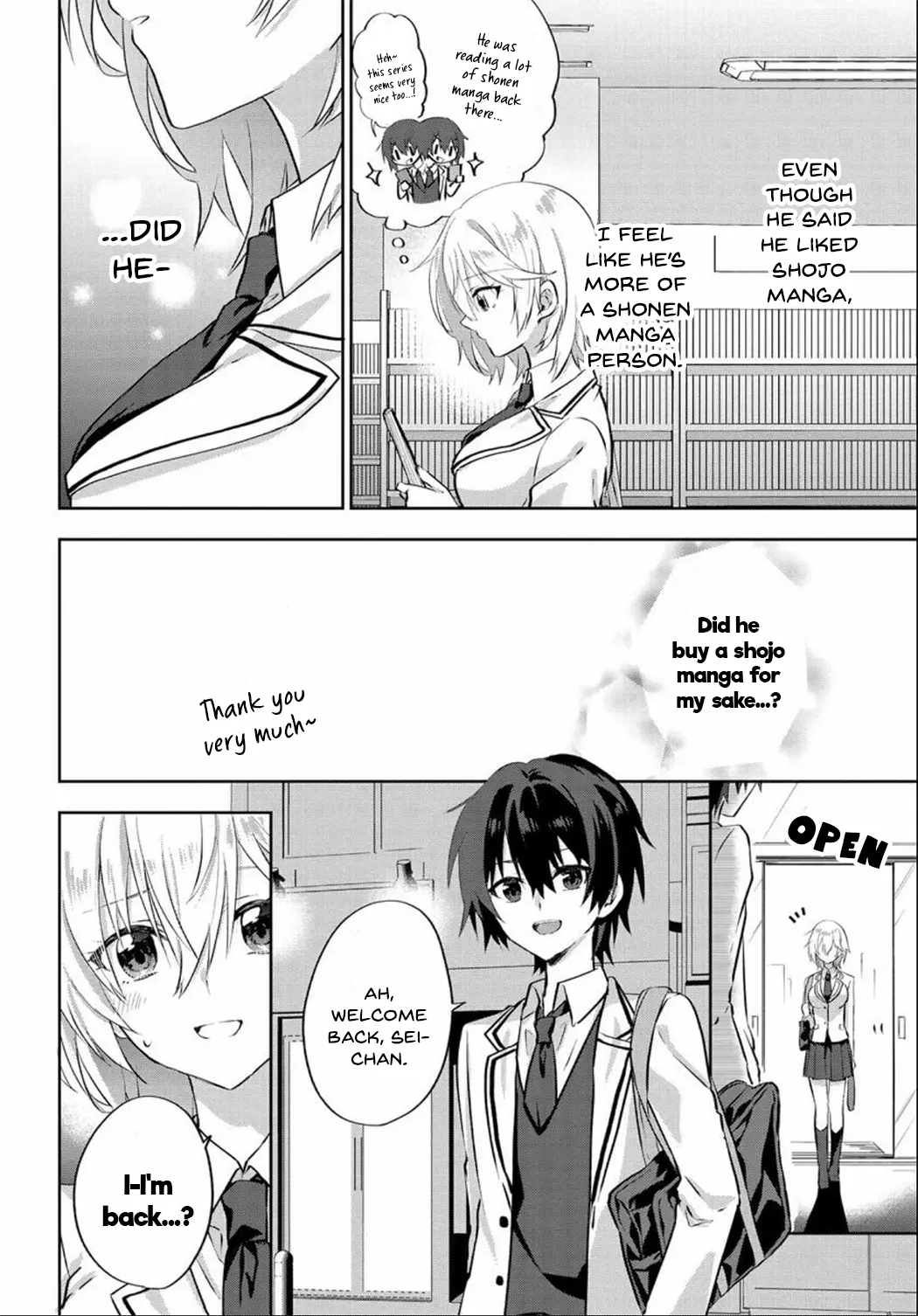 Since I’ve Entered The World Of Romantic Comedy Manga, I’ll Do My Best To Make The Losing Heroine Happy - Vol.1 Chapter 5: Remembering Something So Important Now Of All Times