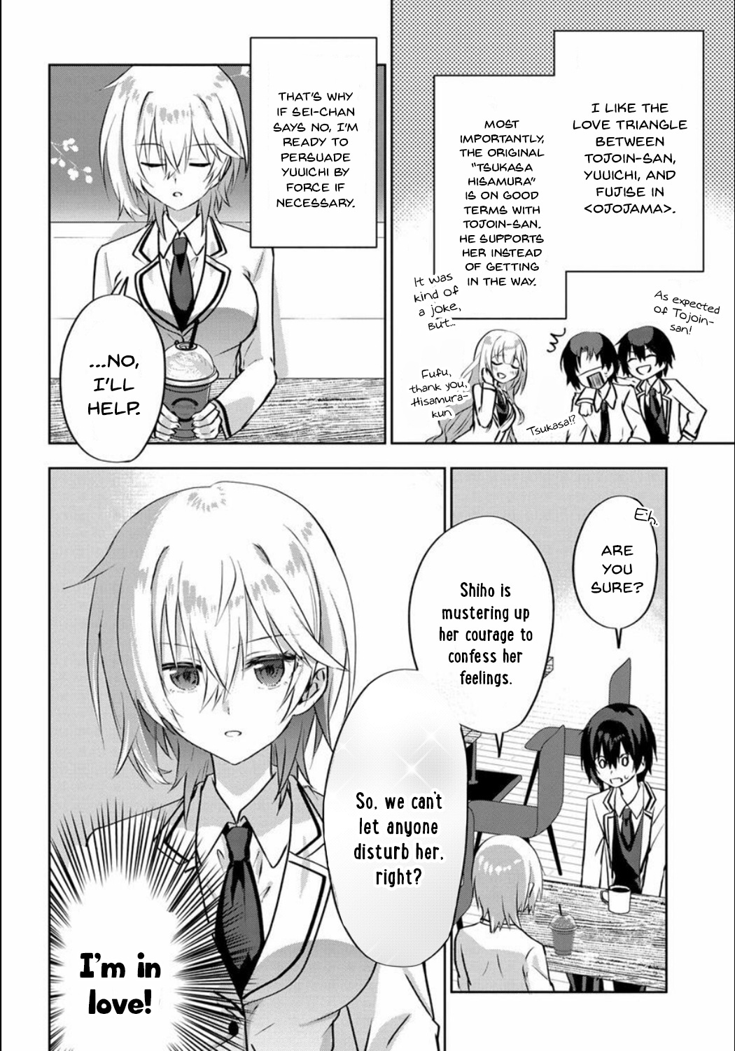 Since I’ve Entered The World Of Romantic Comedy Manga, I’ll Do My Best To Make The Losing Heroine Happy - Chapter 4.2