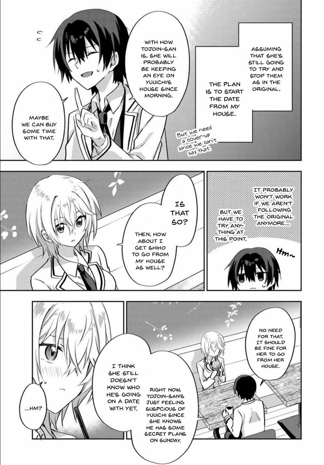 Since I’ve Entered The World Of Romantic Comedy Manga, I’ll Do My Best To Make The Losing Heroine Happy - Chapter 4.2