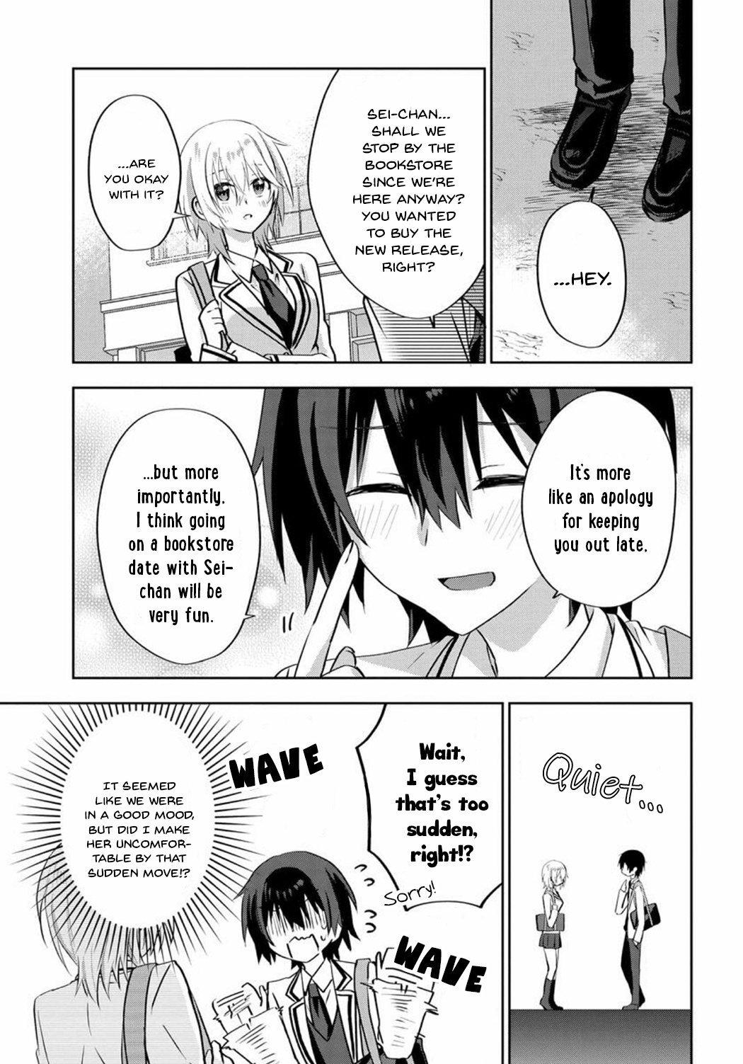 Since I’ve Entered The World Of Romantic Comedy Manga, I’ll Do My Best To Make The Losing Heroine Happy - Chapter 4.2