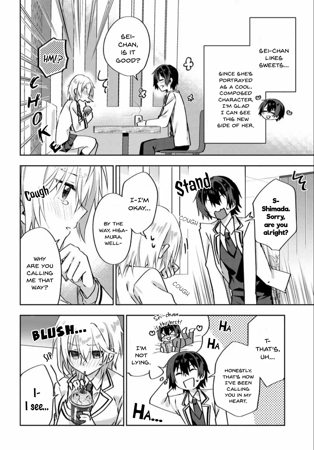 Since I’ve Entered The World Of Romantic Comedy Manga, I’ll Do My Best To Make The Losing Heroine Happy - Vol.1 Chapter 4: The Answer To My Confession Is...