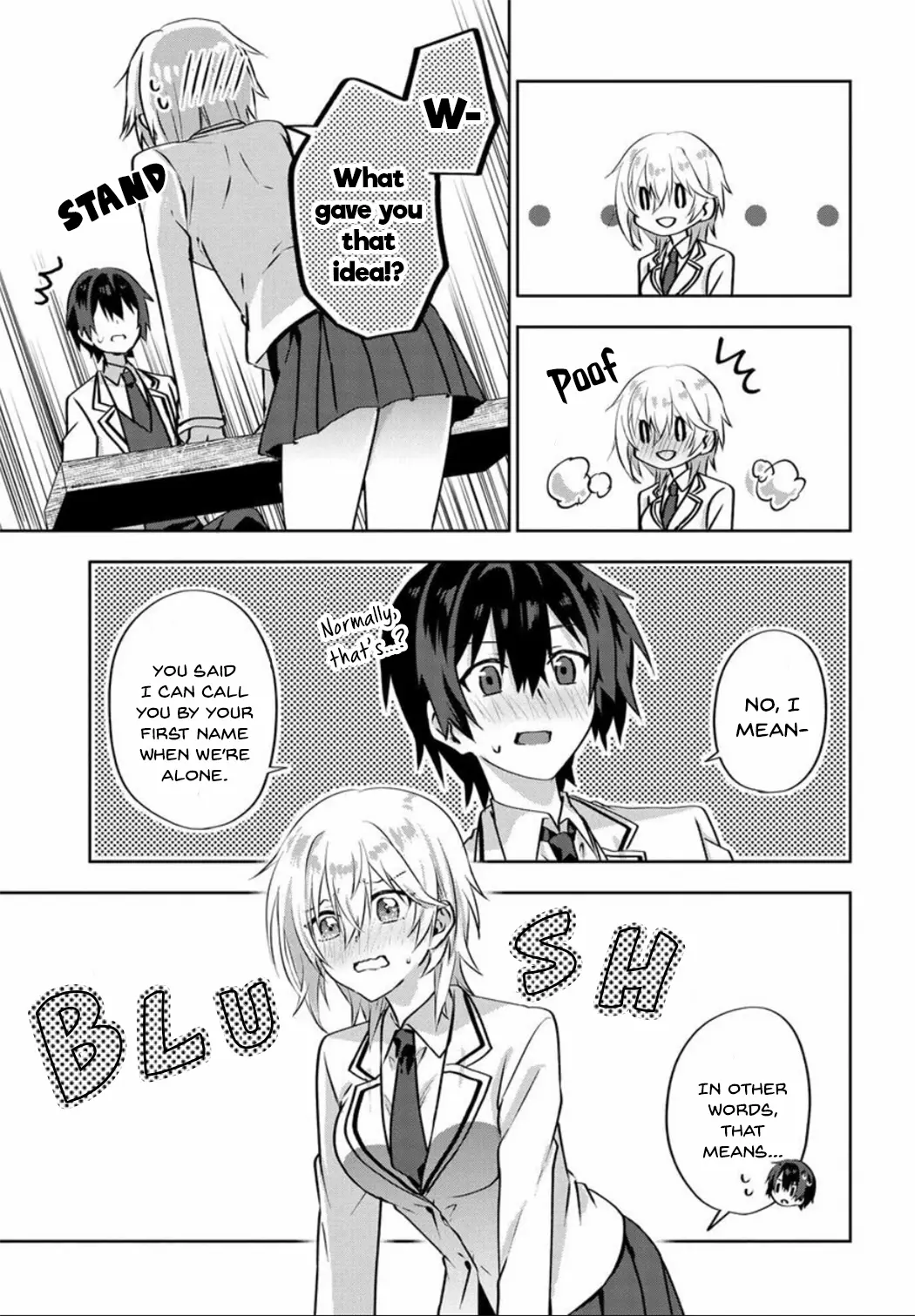 Since I’ve Entered The World Of Romantic Comedy Manga, I’ll Do My Best To Make The Losing Heroine Happy - Vol.1 Chapter 4: The Answer To My Confession Is...