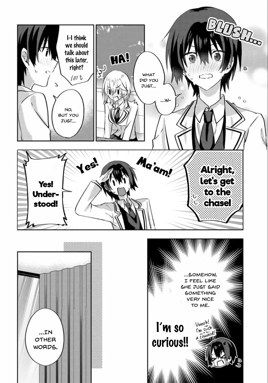 Since I’ve Entered The World Of Romantic Comedy Manga, I’ll Do My Best To Make The Losing Heroine Happy - Vol.1 Chapter 4: The Answer To My Confession Is...