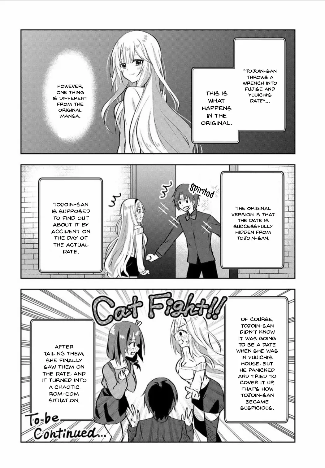 Since I’ve Entered The World Of Romantic Comedy Manga, I’ll Do My Best To Make The Losing Heroine Happy - Vol.1 Chapter 4: The Answer To My Confession Is...