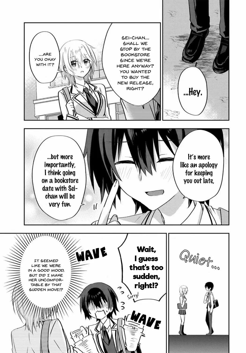 Since I’ve Entered The World Of Romantic Comedy Manga, I’ll Do My Best To Make The Losing Heroine Happy - Vol.1 Chapter 4: The Answer To My Confession Is...