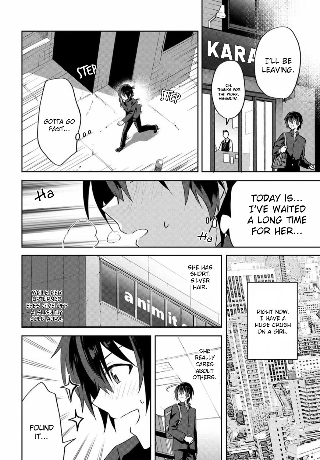 Since I’ve Entered The World Of Romantic Comedy Manga, I’ll Do My Best To Make The Losing Heroine Happy - Chapter 1