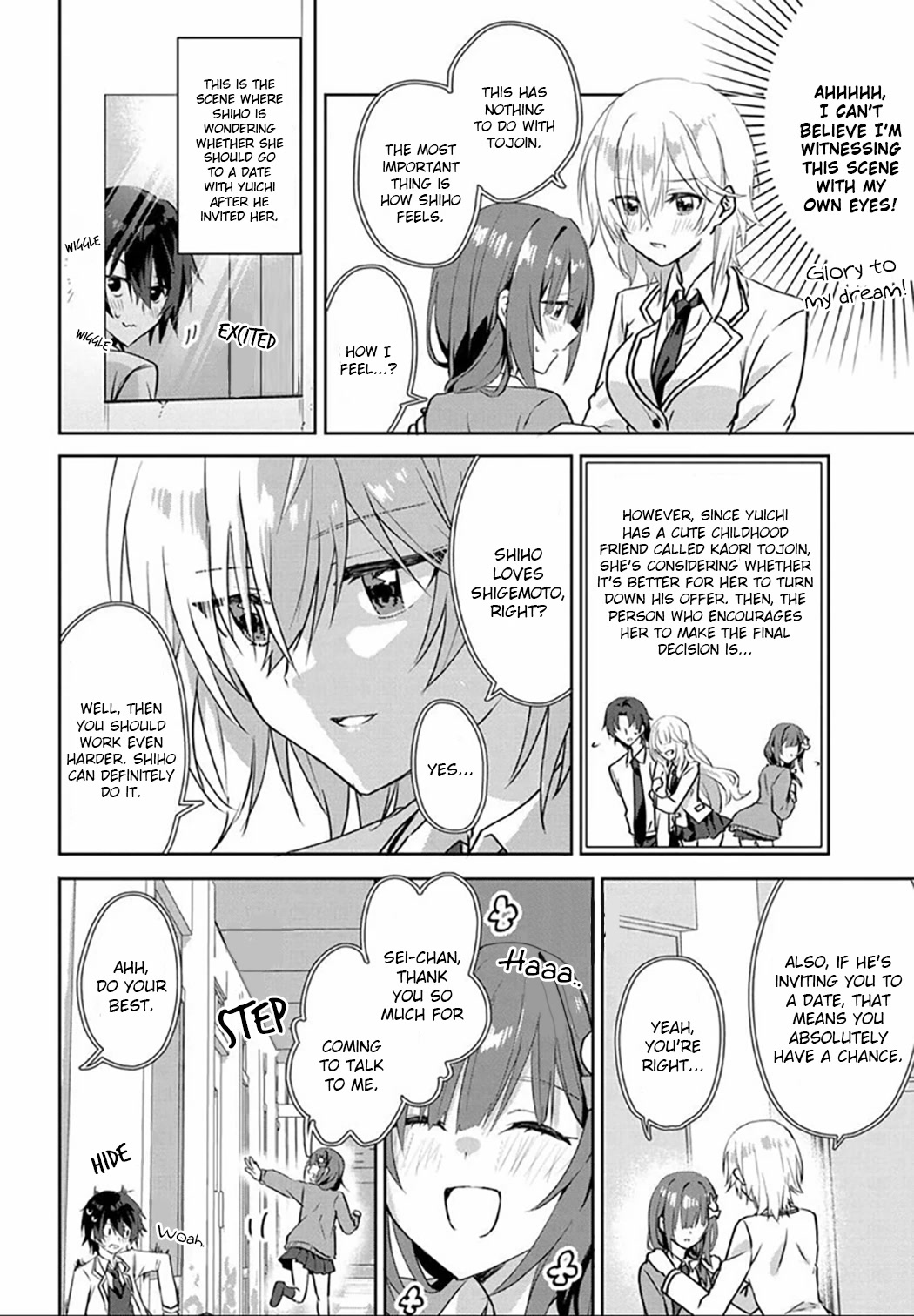 Since I’ve Entered The World Of Romantic Comedy Manga, I’ll Do My Best To Make The Losing Heroine Happy - Chapter 1