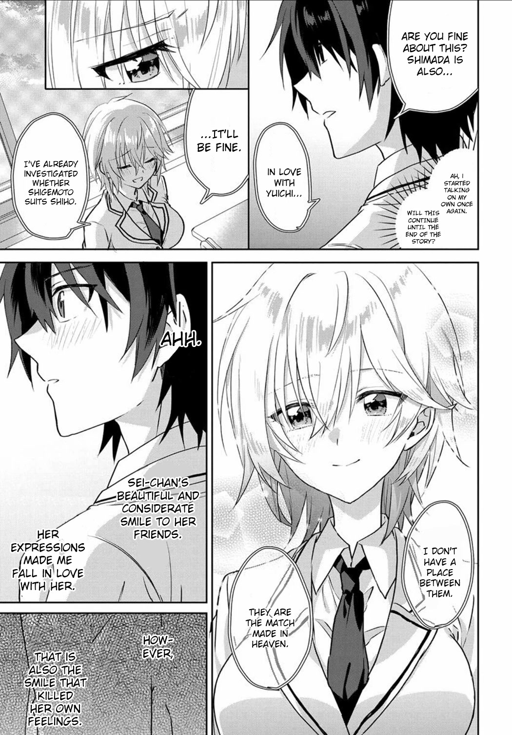 Since I’ve Entered The World Of Romantic Comedy Manga, I’ll Do My Best To Make The Losing Heroine Happy - Chapter 1