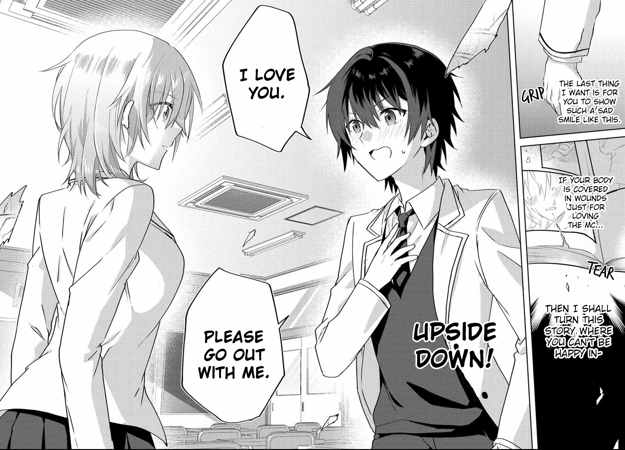 Since I’ve Entered The World Of Romantic Comedy Manga, I’ll Do My Best To Make The Losing Heroine Happy - Chapter 1