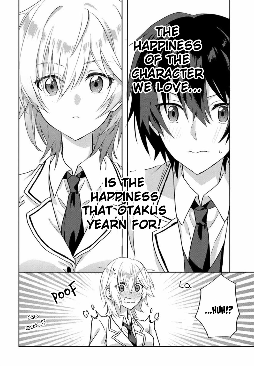 Since I’ve Entered The World Of Romantic Comedy Manga, I’ll Do My Best To Make The Losing Heroine Happy - Chapter 1