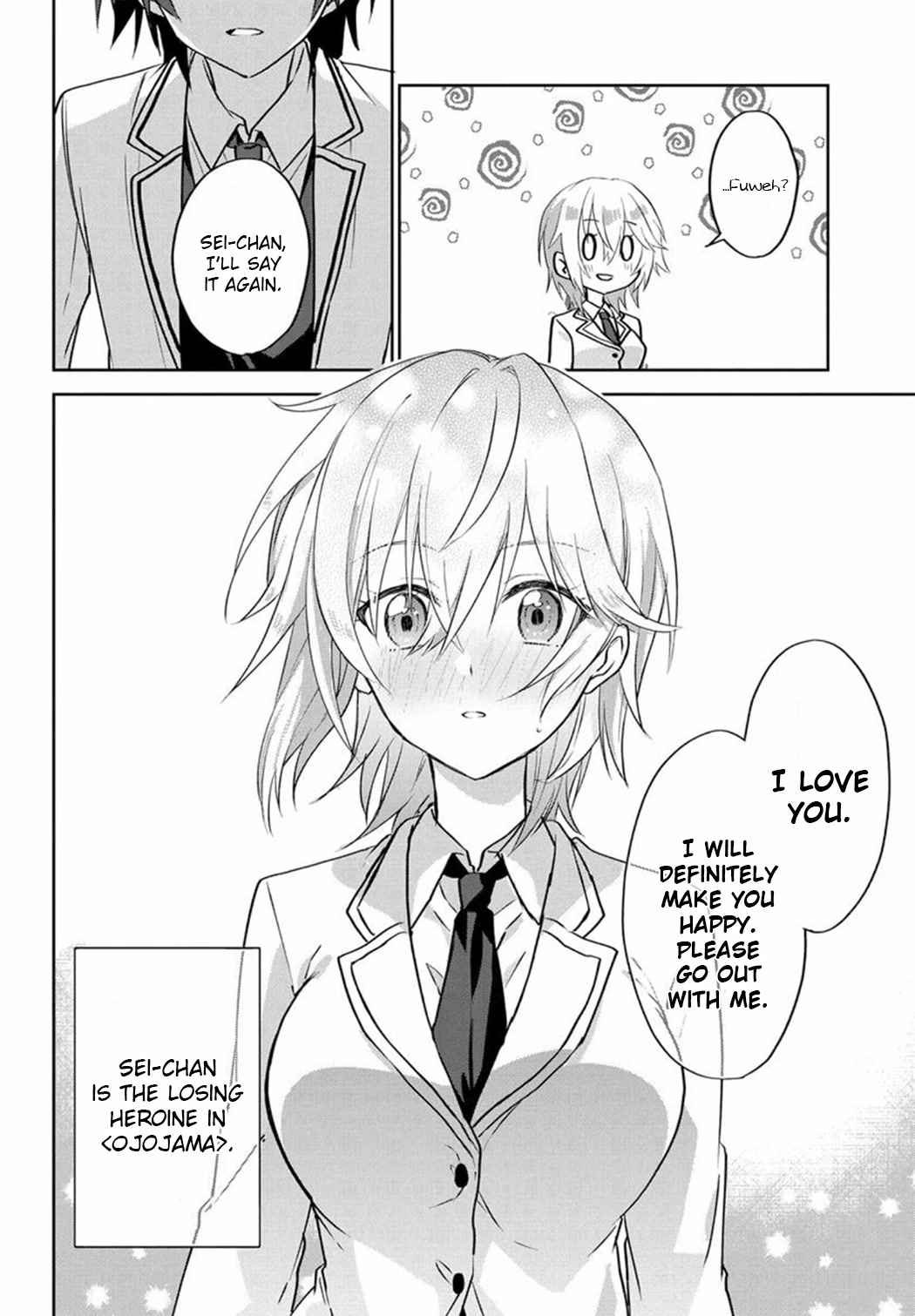 Since I’ve Entered The World Of Romantic Comedy Manga, I’ll Do My Best To Make The Losing Heroine Happy - Chapter 1