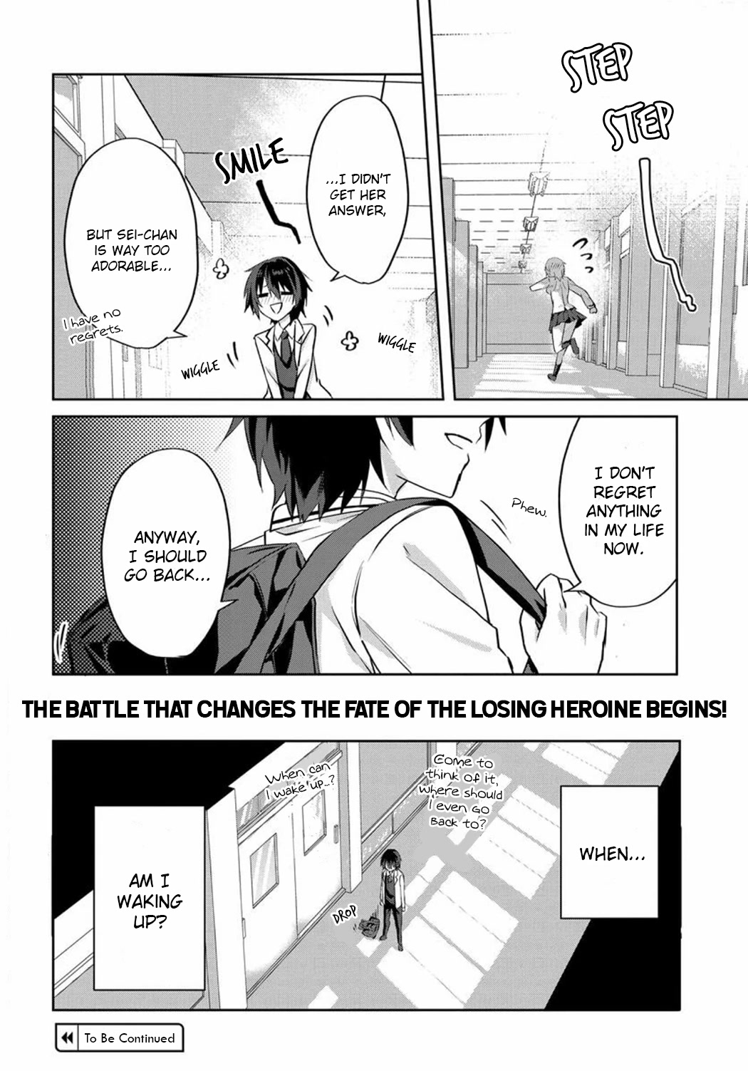 Since I’ve Entered The World Of Romantic Comedy Manga, I’ll Do My Best To Make The Losing Heroine Happy - Chapter 1