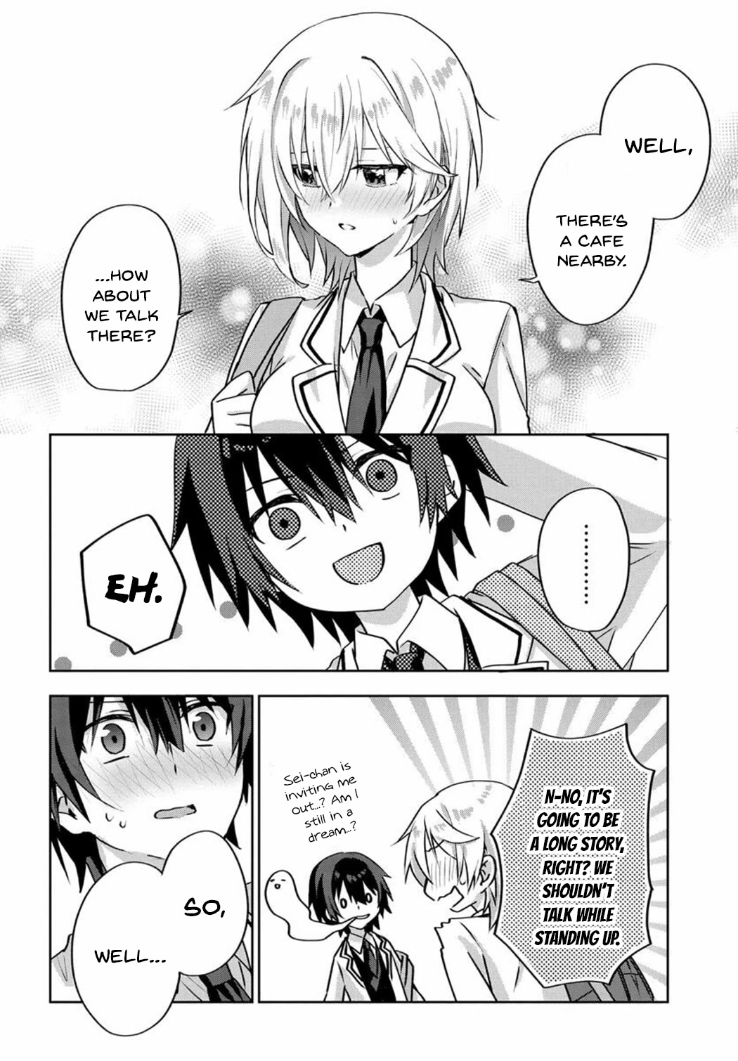 Since I’ve Entered The World Of Romantic Comedy Manga, I’ll Do My Best To Make The Losing Heroine Happy - Chapter 3.5: Intermission