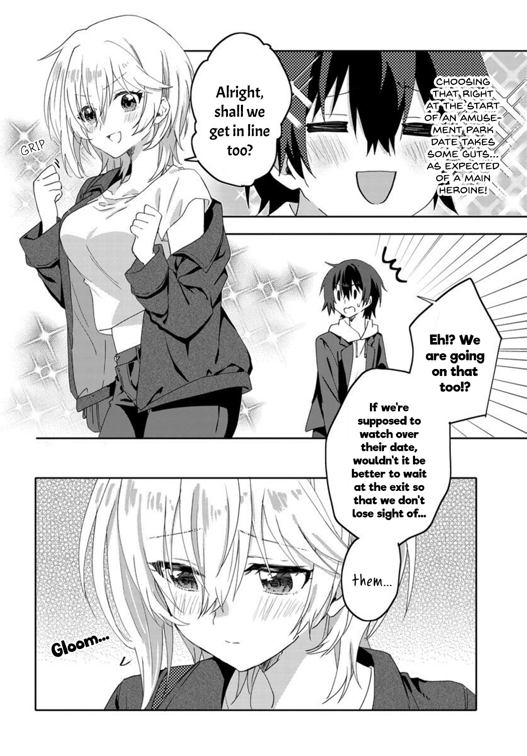 Since I’ve Entered The World Of Romantic Comedy Manga, I’ll Do My Best To Make The Losing Heroine Happy - Chapter 7.1