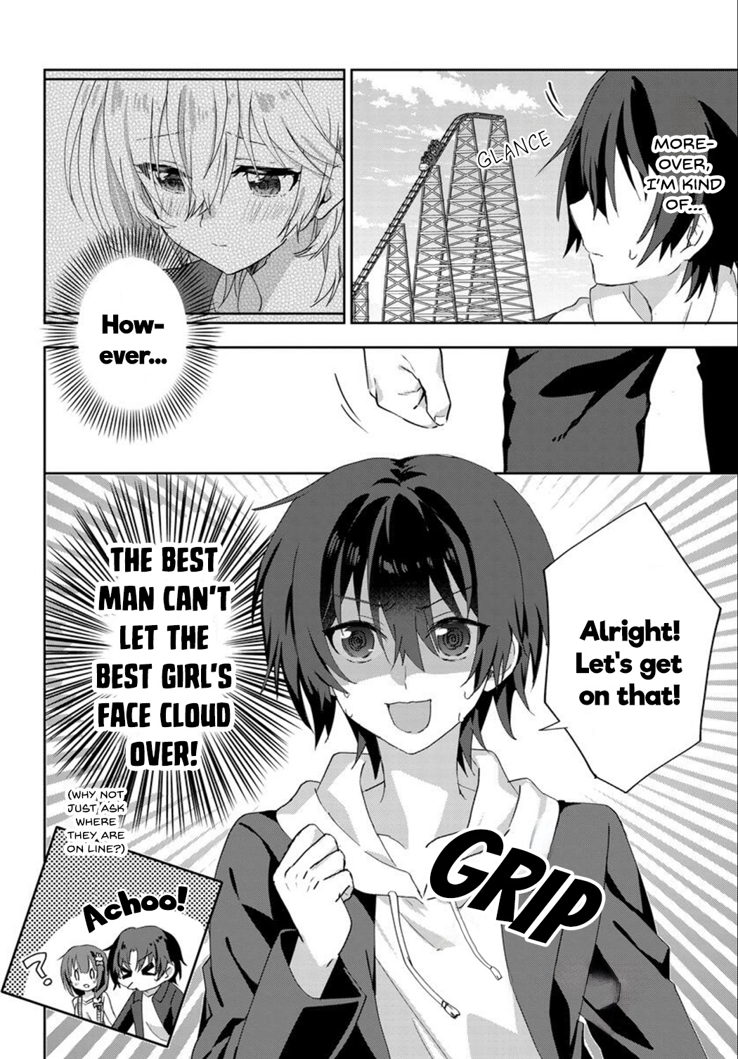 Since I’ve Entered The World Of Romantic Comedy Manga, I’ll Do My Best To Make The Losing Heroine Happy - Chapter 7.1