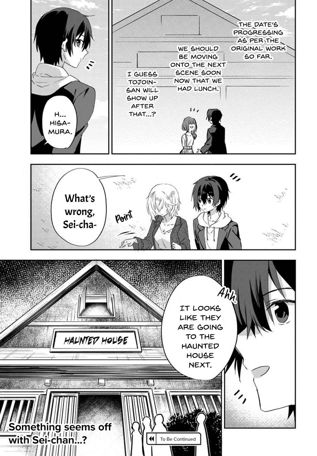 Since I’ve Entered The World Of Romantic Comedy Manga, I’ll Do My Best To Make The Losing Heroine Happy - Chapter 7.1