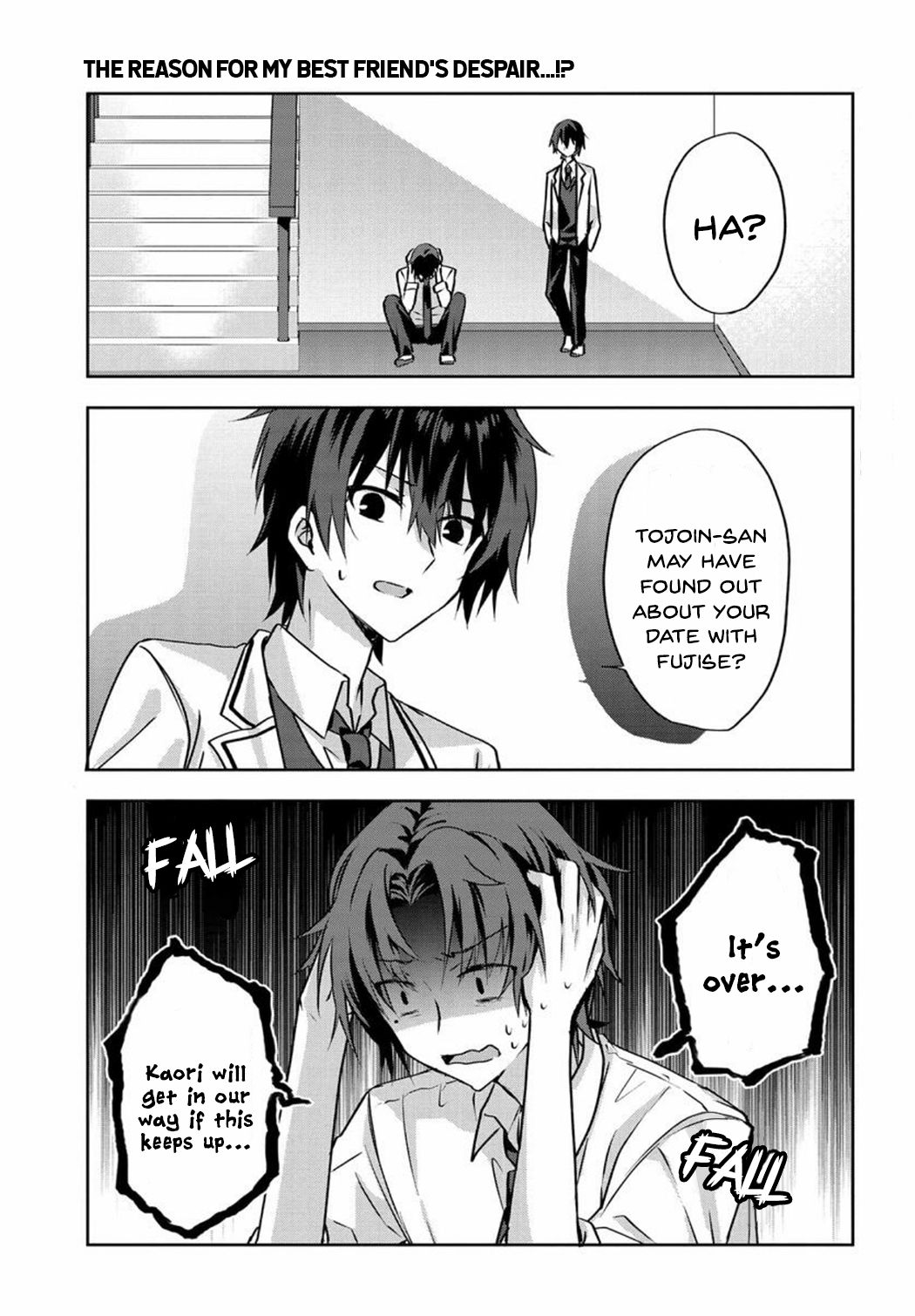 Since I’ve Entered The World Of Romantic Comedy Manga, I’ll Do My Best To Make The Losing Heroine Happy - Chapter 3.1