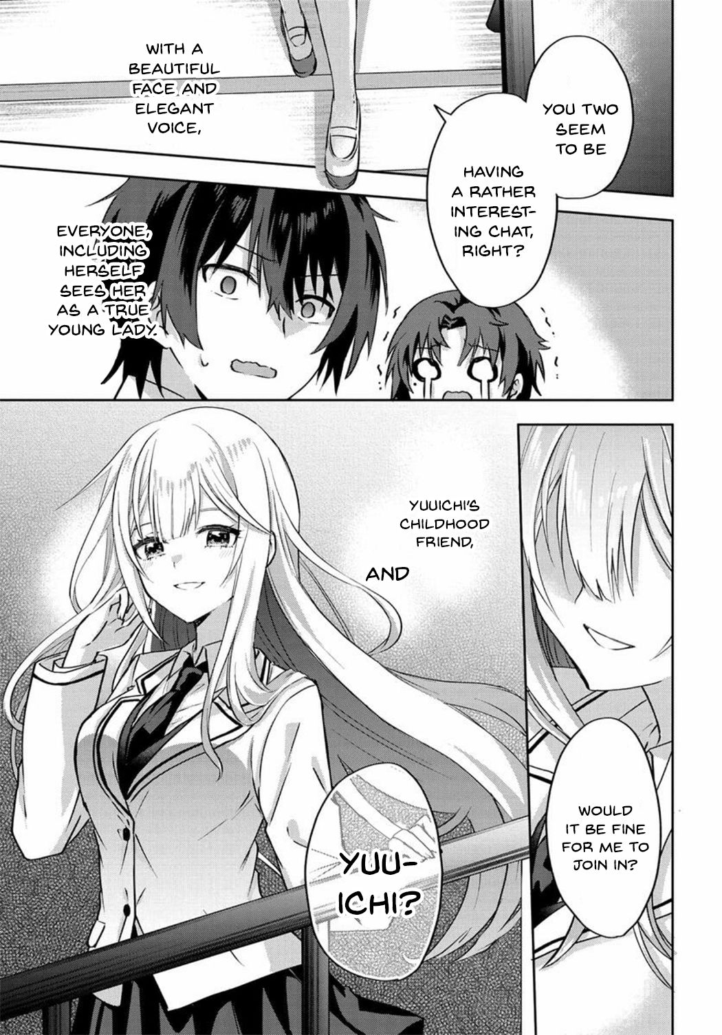 Since I’ve Entered The World Of Romantic Comedy Manga, I’ll Do My Best To Make The Losing Heroine Happy - Chapter 3.1