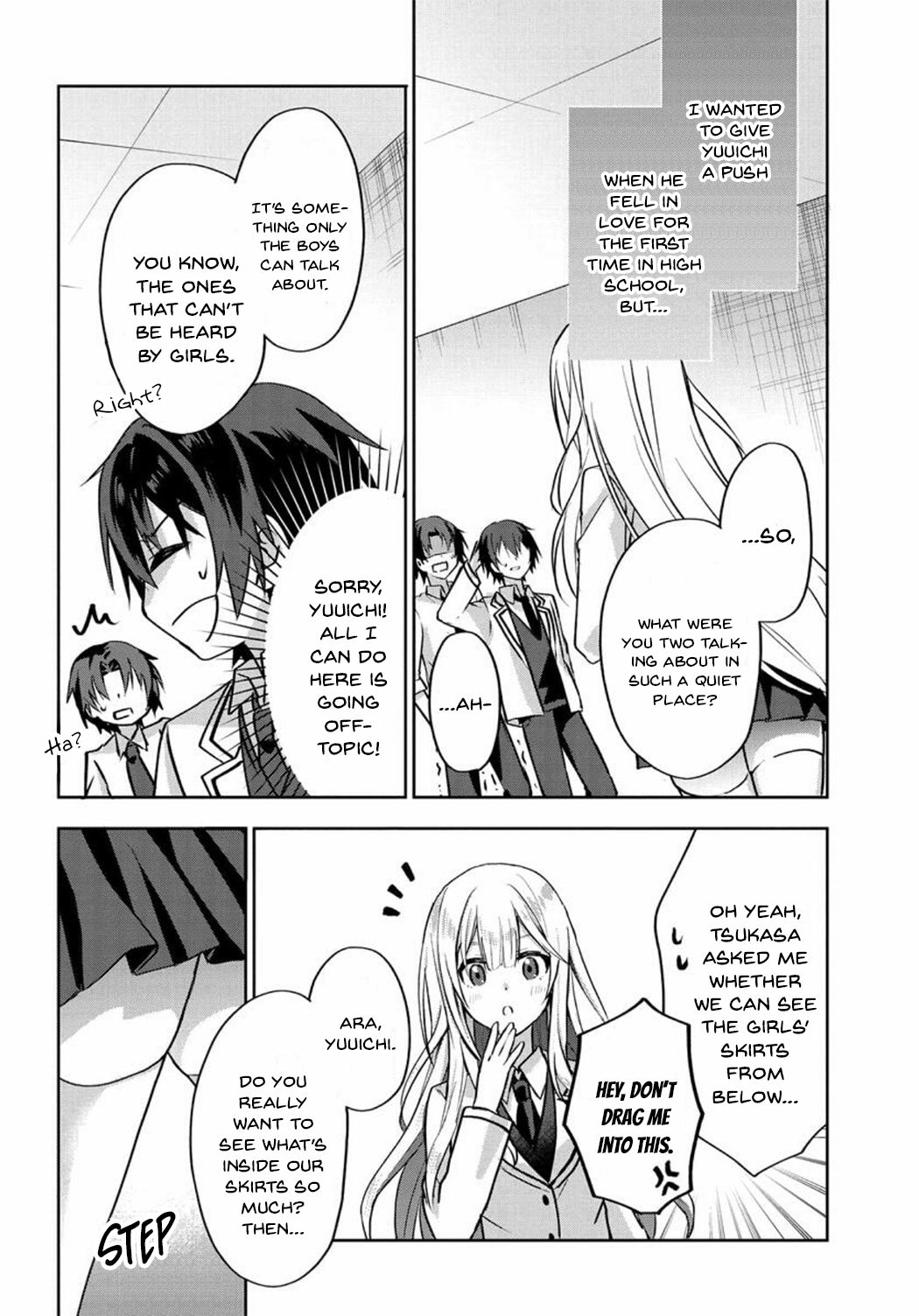 Since I’ve Entered The World Of Romantic Comedy Manga, I’ll Do My Best To Make The Losing Heroine Happy - Chapter 3.1