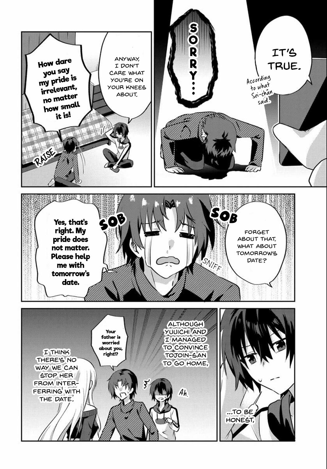 Since I’ve Entered The World Of Romantic Comedy Manga, I’ll Do My Best To Make The Losing Heroine Happy - Chapter 6.1