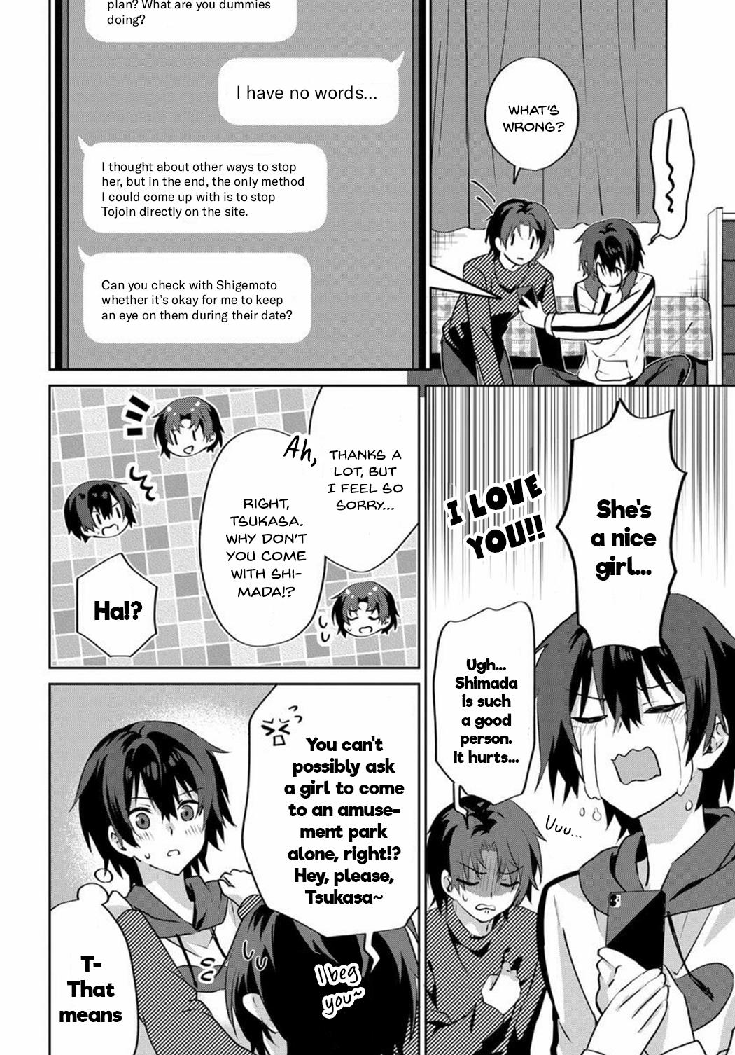 Since I’ve Entered The World Of Romantic Comedy Manga, I’ll Do My Best To Make The Losing Heroine Happy - Chapter 6.1