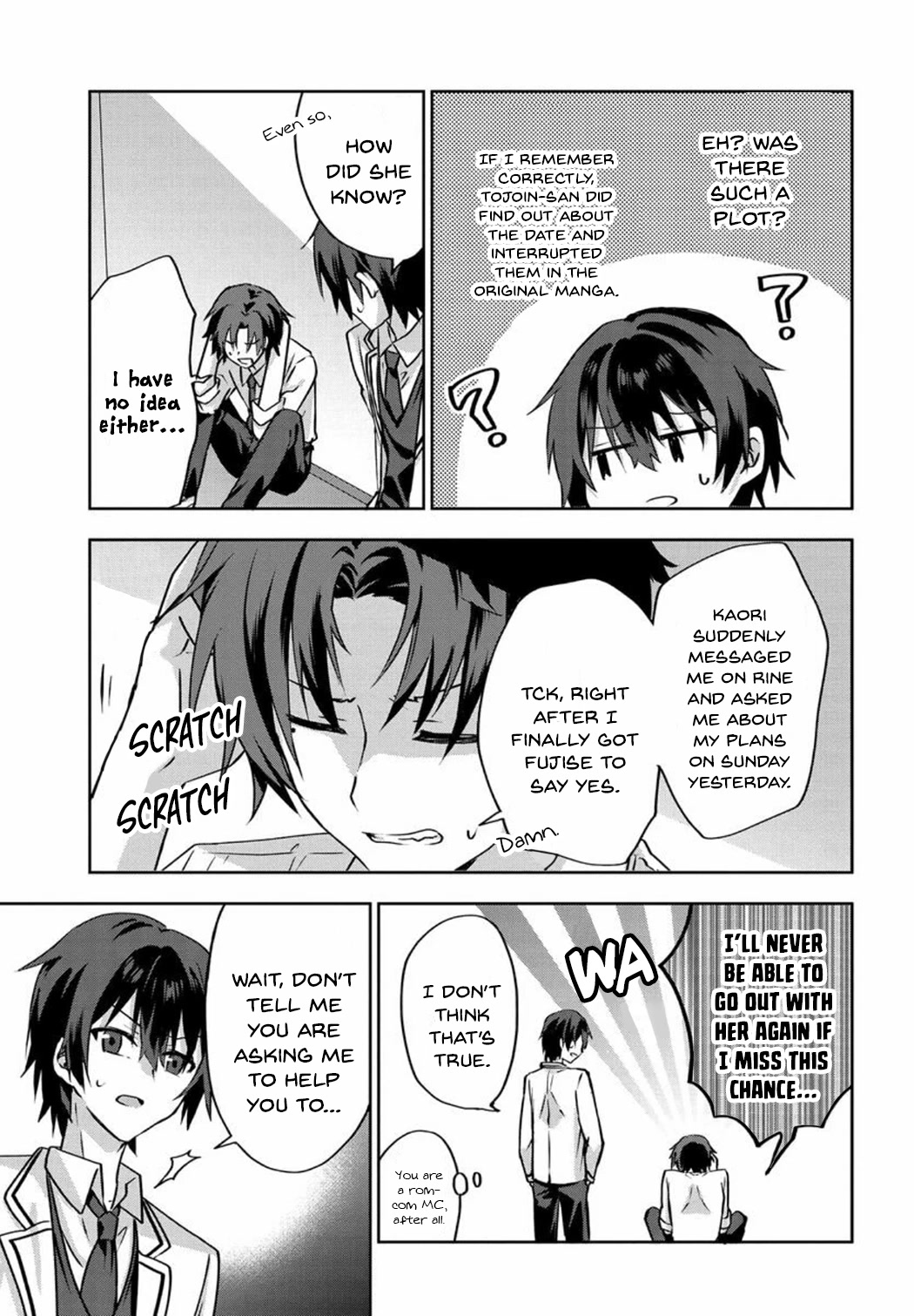 Since I’ve Entered The World Of Romantic Comedy Manga, I’ll Do My Best To Make The Losing Heroine Happy - Chapter 3