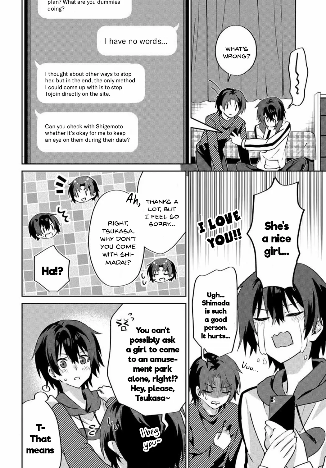 Since I’ve Entered The World Of Romantic Comedy Manga, I’ll Do My Best To Make The Losing Heroine Happy - Vol.1 Chapter 6: That Is A Date Already!