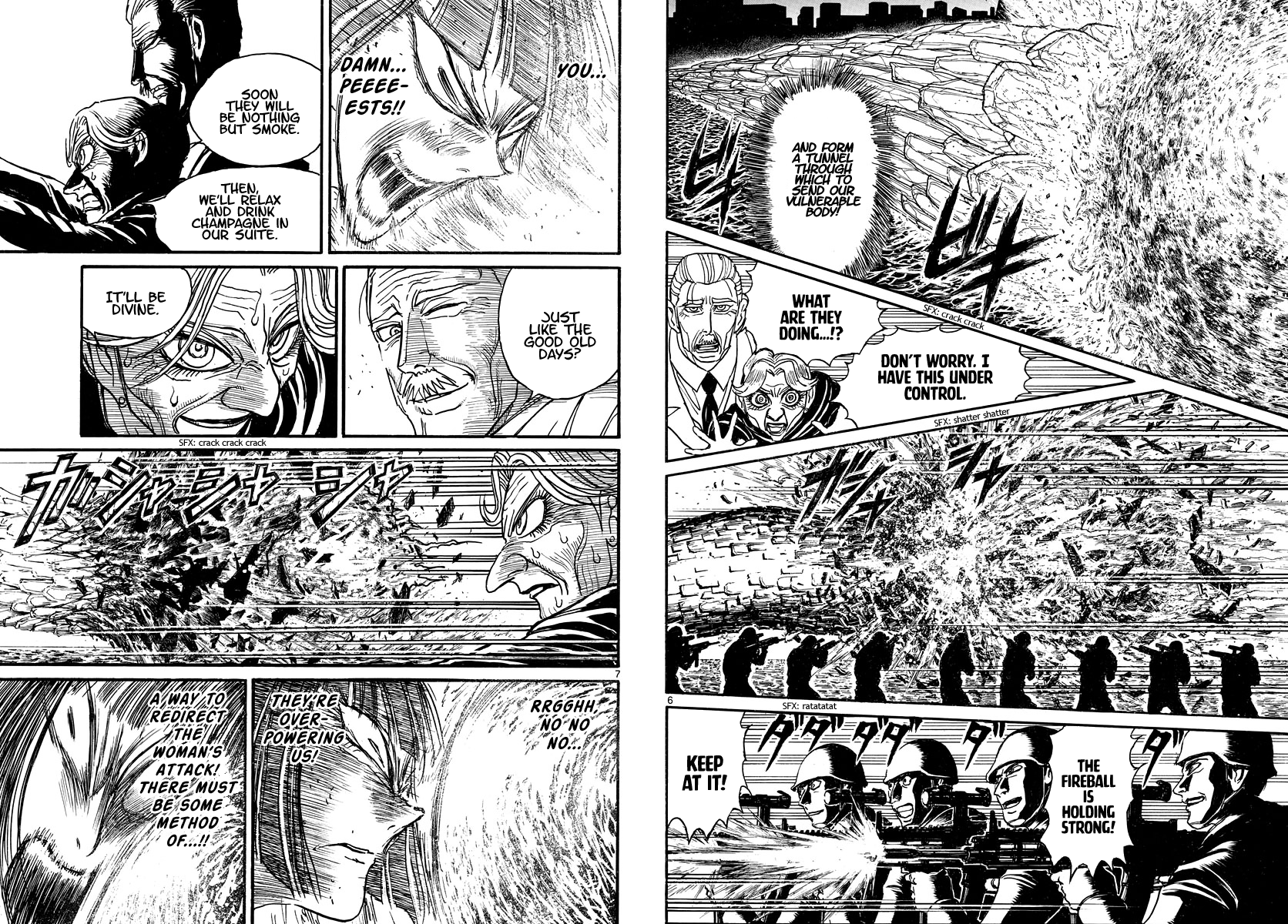 Souboutei Must Be Destroyed - Vol.25 Chapter 240: The Flaming River