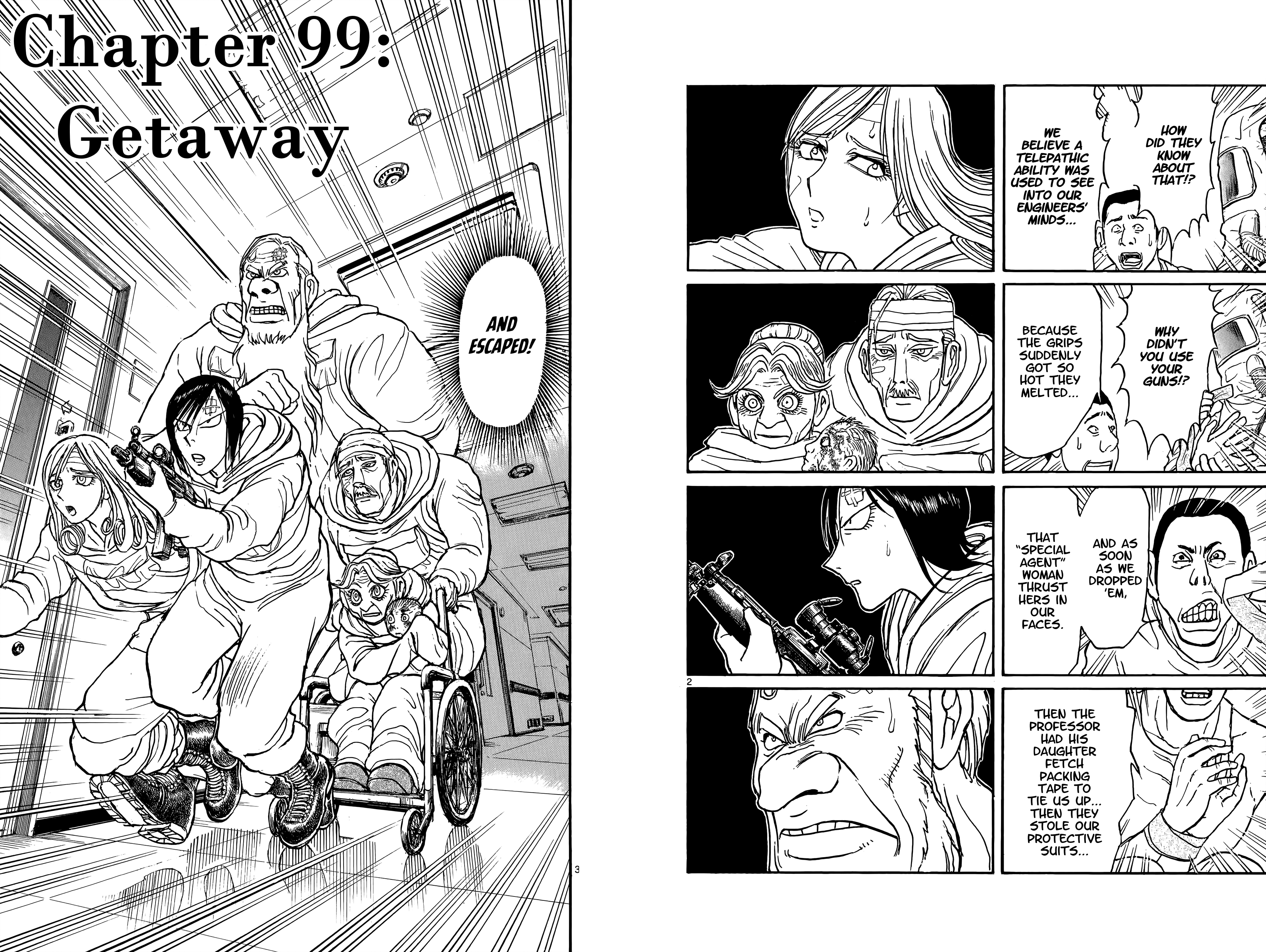 Souboutei Must Be Destroyed - Vol.11 Chapter 99: Getaway