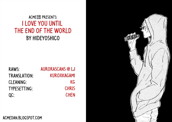 Yasaotoko To Sadistic - Chapter 1 : I Love You Until The End Of The World