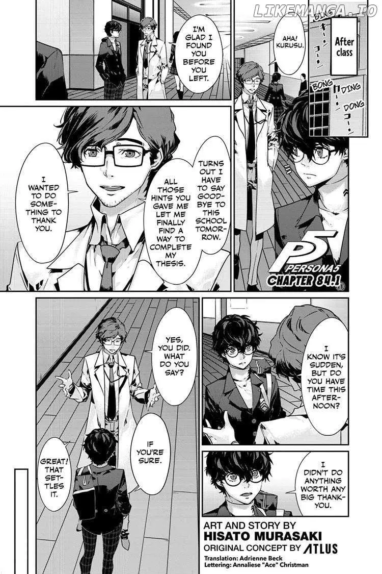 Persona 5 - Chapter 84.1