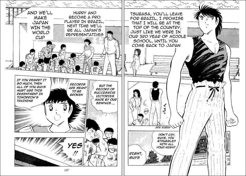 Captain Tsubasa - Vol.37 Chapter 110 : Everyone's New Start