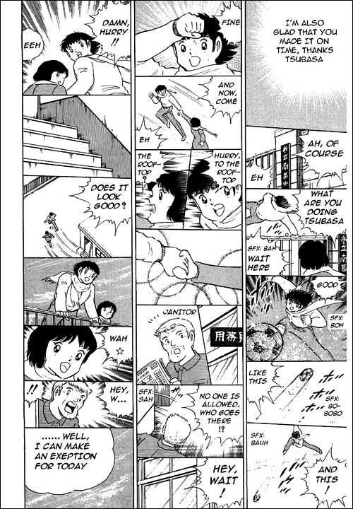 Captain Tsubasa - Vol.37 Chapter 114 : Solitary Departure