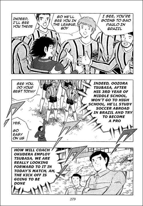 Captain Tsubasa - Vol.37 Chapter 113 : Fly Up With Your Wings