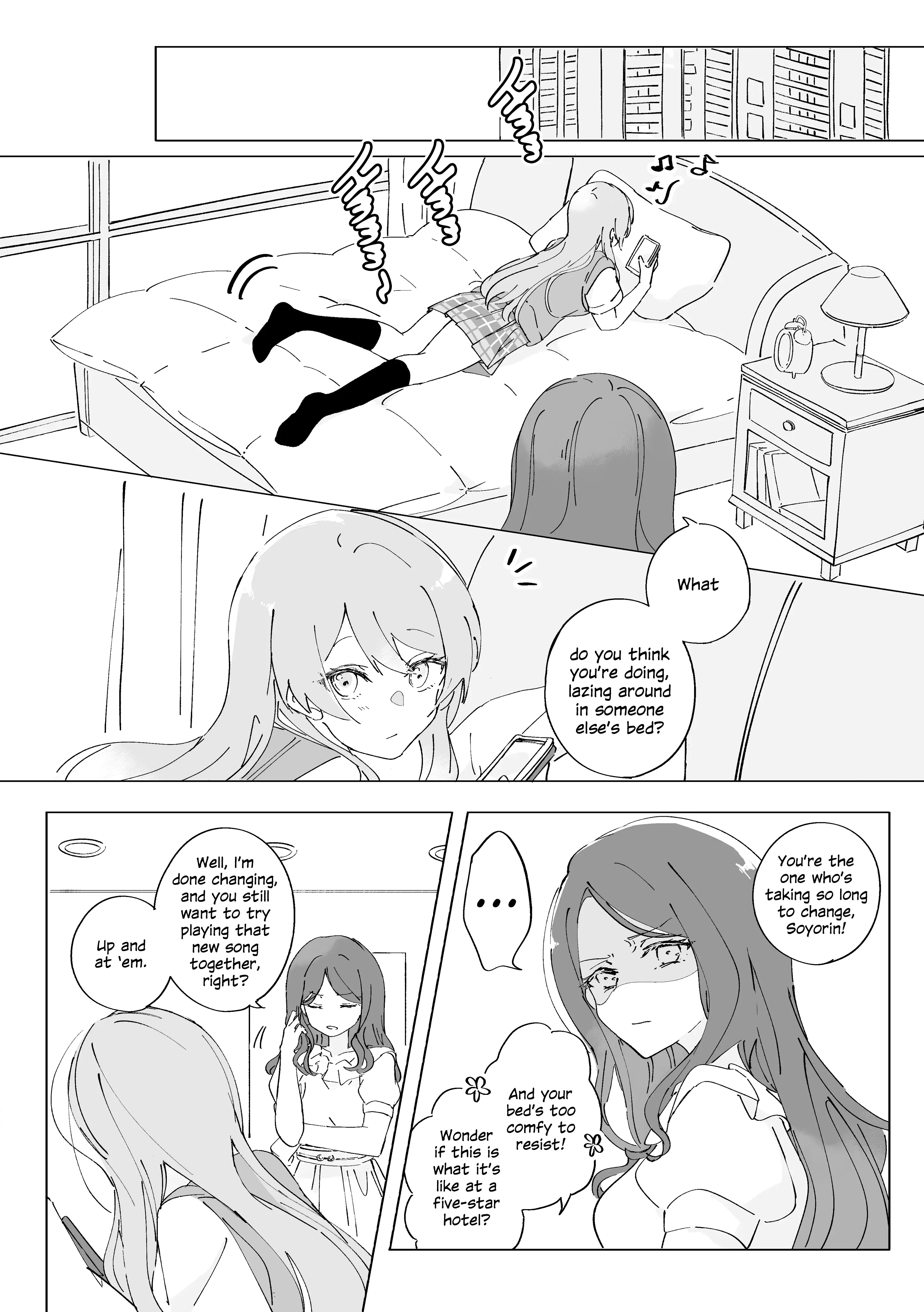 Bang Dream! - Anosoyo Are Already Dating (Doujinshi) - Chapter 3: Nap