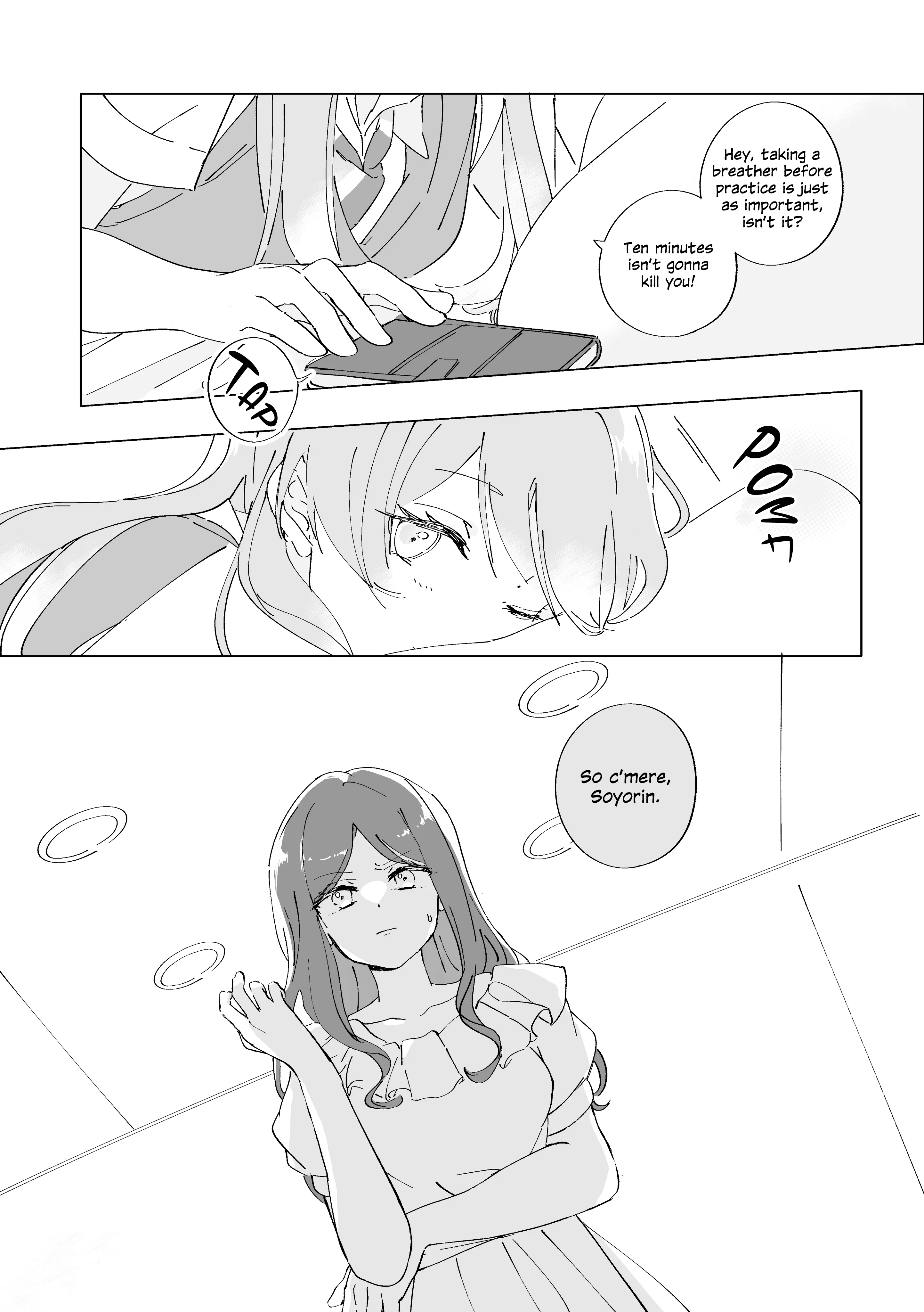 Bang Dream! - Anosoyo Are Already Dating (Doujinshi) - Chapter 3: Nap