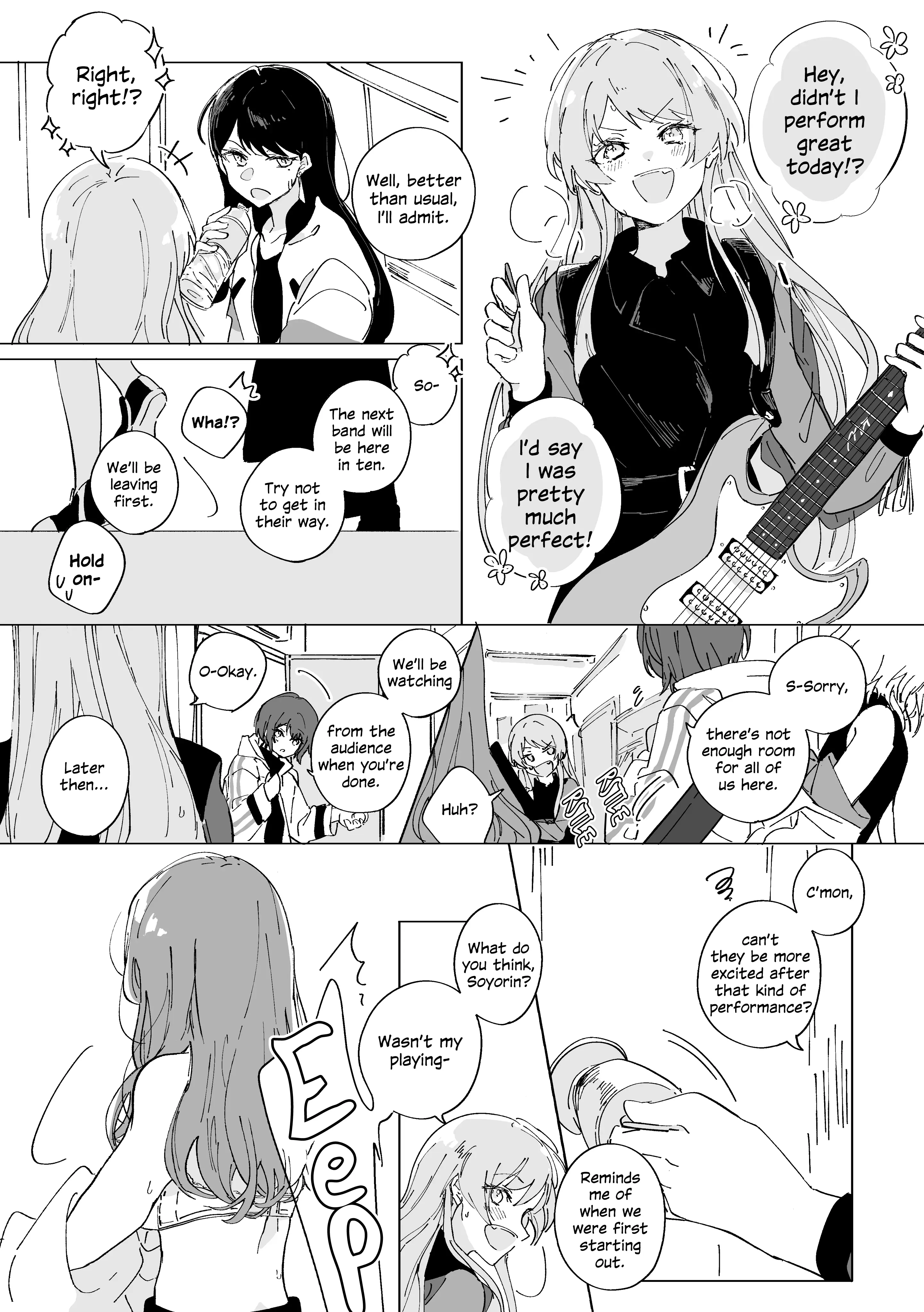 Bang Dream! - Anosoyo Are Already Dating (Doujinshi) - Chapter 1: Changing